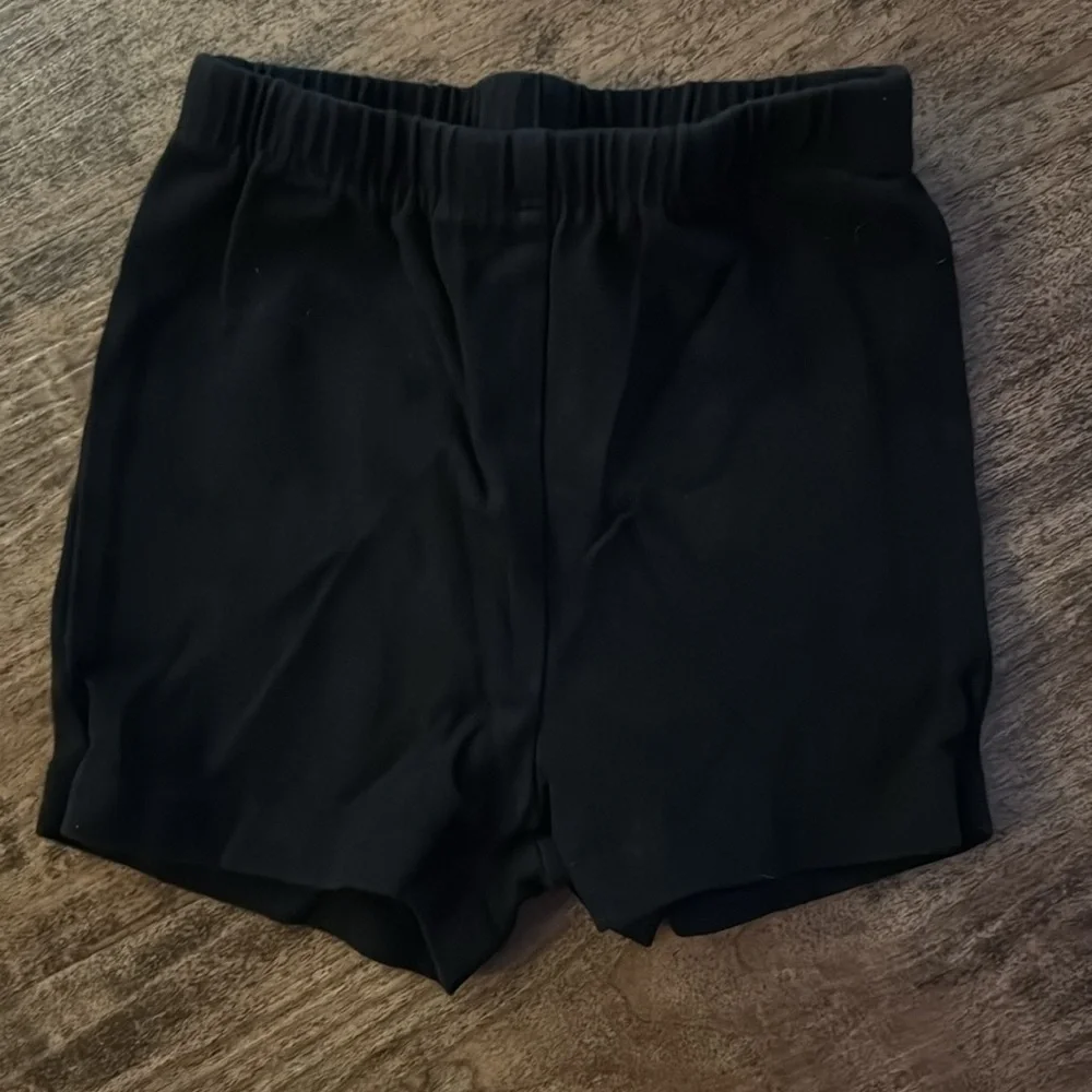 Classic Black Kids Bike Shorts 4t